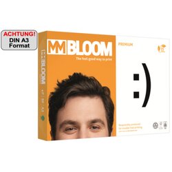 MM BLOOM 9937B80B Kopierpapier Premium A3 80g 500Bl. ws