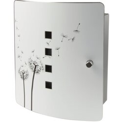 BURG-WÄCHTER 6204/10Ni Puste Schlüsselbox Ni  Pusteblume