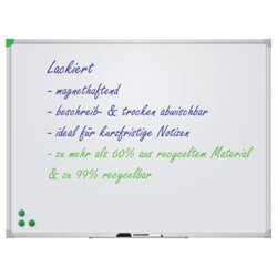 FRANKEN SC911216 Whiteboard U-Act Line 120x160cm weiß