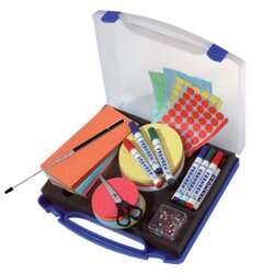 FRANKEN UMKM Moderationskoffer Mini  345x6x31cm bl/tr