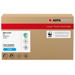 AgfaPhoto APTHP6001AE Toner wie HP Q6001A 124A cyan 