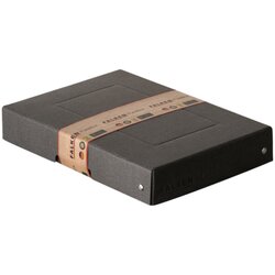 Falken 22001712 Aufbewahrungsbox PURE Box Black A5 40mm sw