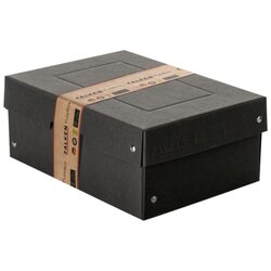 Falken 22001720 Aufbewahrungsbox PURE Box Black A5 100mm sw