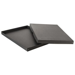 Falken Aufbewahrungsbox PureBox Black 44 x 4 x 62 cm (B x H x T)