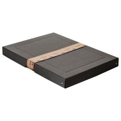 Falken 22001680 Aufbewahrungsbox PURE Box Black A3 40mm sw