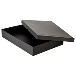Falken Aufbewahrungsbox PureBox Black 44 x 10 x 62 cm (B x H x T)
