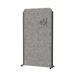MAUL 9701189 Stellwandsystem MAULcocoon Ak 100x180cm d.gr Mobil