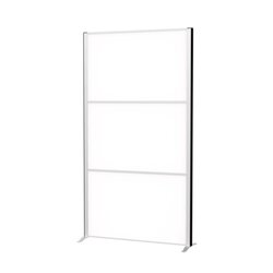 MAUL 9621095 Stellwandsystem MAULconnecto 3xWhiteboard Stand