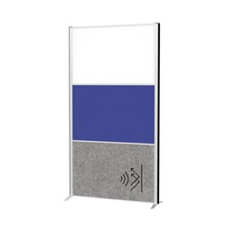 MAUL 9651695 Stellwandsystem MAULconnecto 1xWB 1xbl 1xAk. d.gr Stand