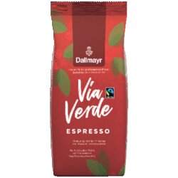 Dallmayr 494000001 Kaffee Via Verde Espresso Bohne 1kg
