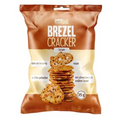 Hellma 70103845 Brezel Cracker Sesam 35g 28St 