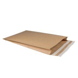 without brand 30117415 Faltentasche  380+80x480+80mm 110g br 200St