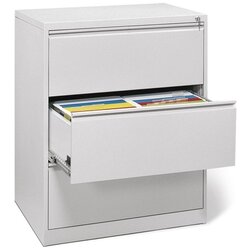 Neutralware 820132181 Hängeregistraturschrank 840x1020x620mm 3Schübe l.gr