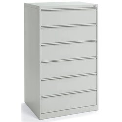 Neutralware 820132381 Karteikartenschrank  6Schübe 760x1320x620mm lgr