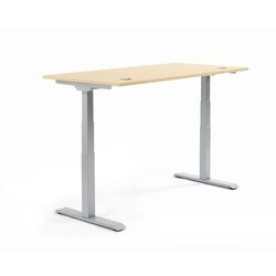 Neutralware 810060779 Schreibtisch 1200x605-1255x800 Ahorn Gestell si