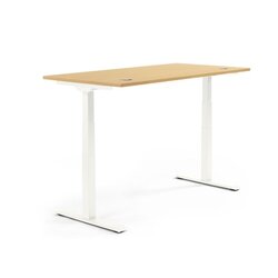 Neutralware 810061472 Schreibtisch 2000x605-1255x800  Buche Gestell ws