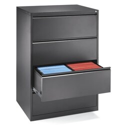 Neutralware 820131591 Hängeregistraturschrank 840x1320x620mm 4Schübe an