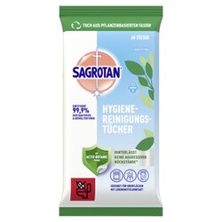 Sagrotan 3250406 Hygiene-Reinigungstuch 60St. 