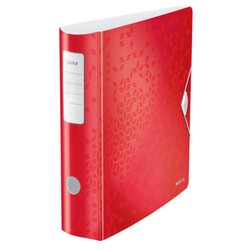 Leitz 11060026 Ordner Active WOW DIN A4 82mm Polypropylen rot
