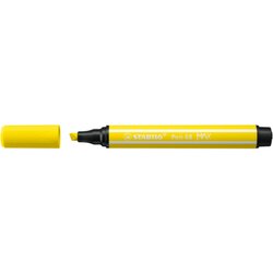 STABILO® 768/24 Filzstift Pen 68 MAX 1+5mm zitronengelb
