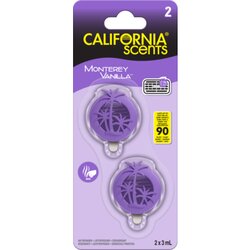 CALIFORNIA SCENTS E303200803 Lufterfrischer Monterey Vanilla 2St