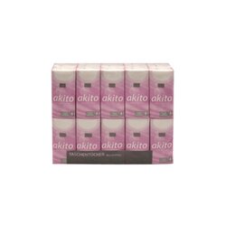 Fripa 6013001 Papiertaschentuch akito   21x21cm ws 30x10St