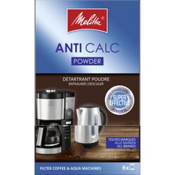 Melitta 192632 Entkalker ANTI CALC Pulver 20g 6St.