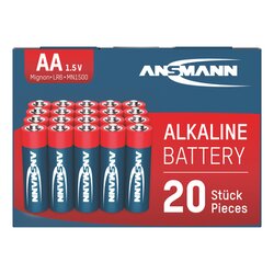 ANSMANN 5015548 Batterie Alkaline Mignon AA LR6 20St.