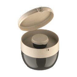Koziol 7197701 Bentobox BENTOBOX M ash grey 