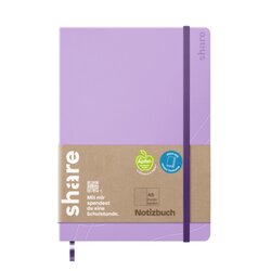 share Y-07-14-02 Journal A5 dotted lavendel 
