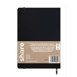 share Notizbuch DIN A5 blanko