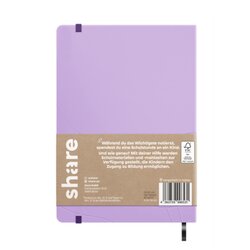 share Notizbuch DIN A5 punktkariert (dotted)