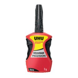 UHU® Sekundenkleber blitzschnell PRÄZISION