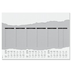 SIGEL HO305 Schreibunterlage Weekly Planner 52Bl.