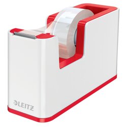 Leitz 53641026 Tischabroller WOW bis 19mmx33m PS ws/rt +Klebeband
