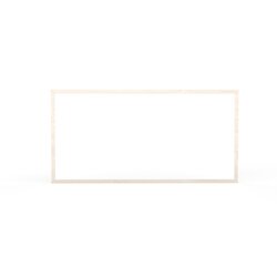 magnetoplan® 1440300 Whiteboard Wood Series Rahmen ws 148x96cm