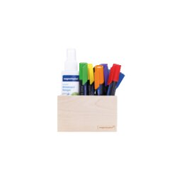 magnetoplan® 1228649 Board Organizer Wood 
