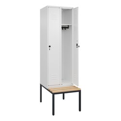C+P 080050720S10014 Spind Classic PLUS 2Abt 2120x600x815 ws/ws