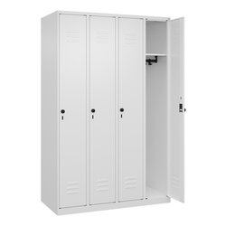 C+P 08000040S10012 Spind Classic PLUS 4Abt 1850x1200x500 ws/ws
