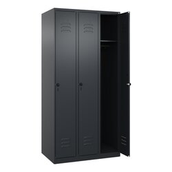 C+P 08000030S10037 Spind Classic PLUS 3Abt 1850x900x500 sgr/sgr