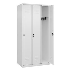 C+P 08000030S10012 Spind Classic PLUS 3Abt 1850x900x500 ws/ws
