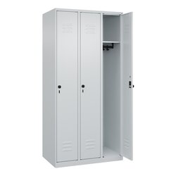 C+P 08000030S10008 Spind Classic PLUS 3Abt 1850x900x500 lgr/lgr
