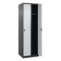 C+P 08000020S10042 Spind Classic PLUS 2Abt 1850x600x500 sgr/lgr