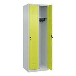 C+P 08000020S10009 Spind Classic PLUS 2Abt 1850x600x500 lgr/cgn