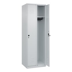 C+P 08000020S10000 Spind Classic PLUS 2Abt 1850x600x500 lgr/lgr