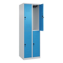 C+P 08030020S10004 Spind Classic PLUS doppelt 2Abt 1850x600x500 lgr/lbl