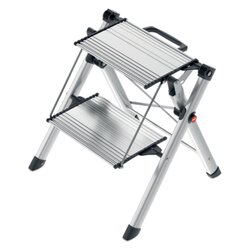 Hailo 4310100 Klapptritt MK80 ComfortLine 2Stufen alu