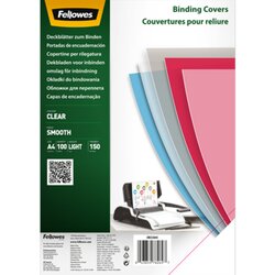 Fellowes® 5384501 Deckblatt A4 150mic tr 100St 