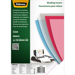 Fellowes® 5384701 Deckblatt A4 200mic tr 100St 