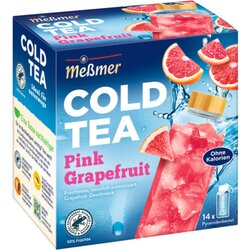 Meßmer 106990 Tee COLD TEA Pink Grapefruit 14St